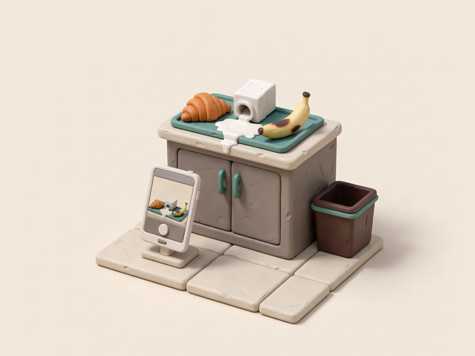 15.00 · A spilled carton